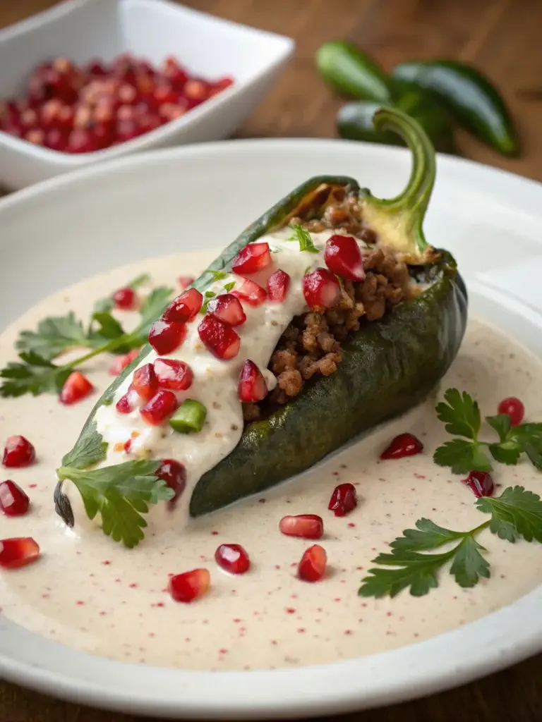 Chiles en nogada