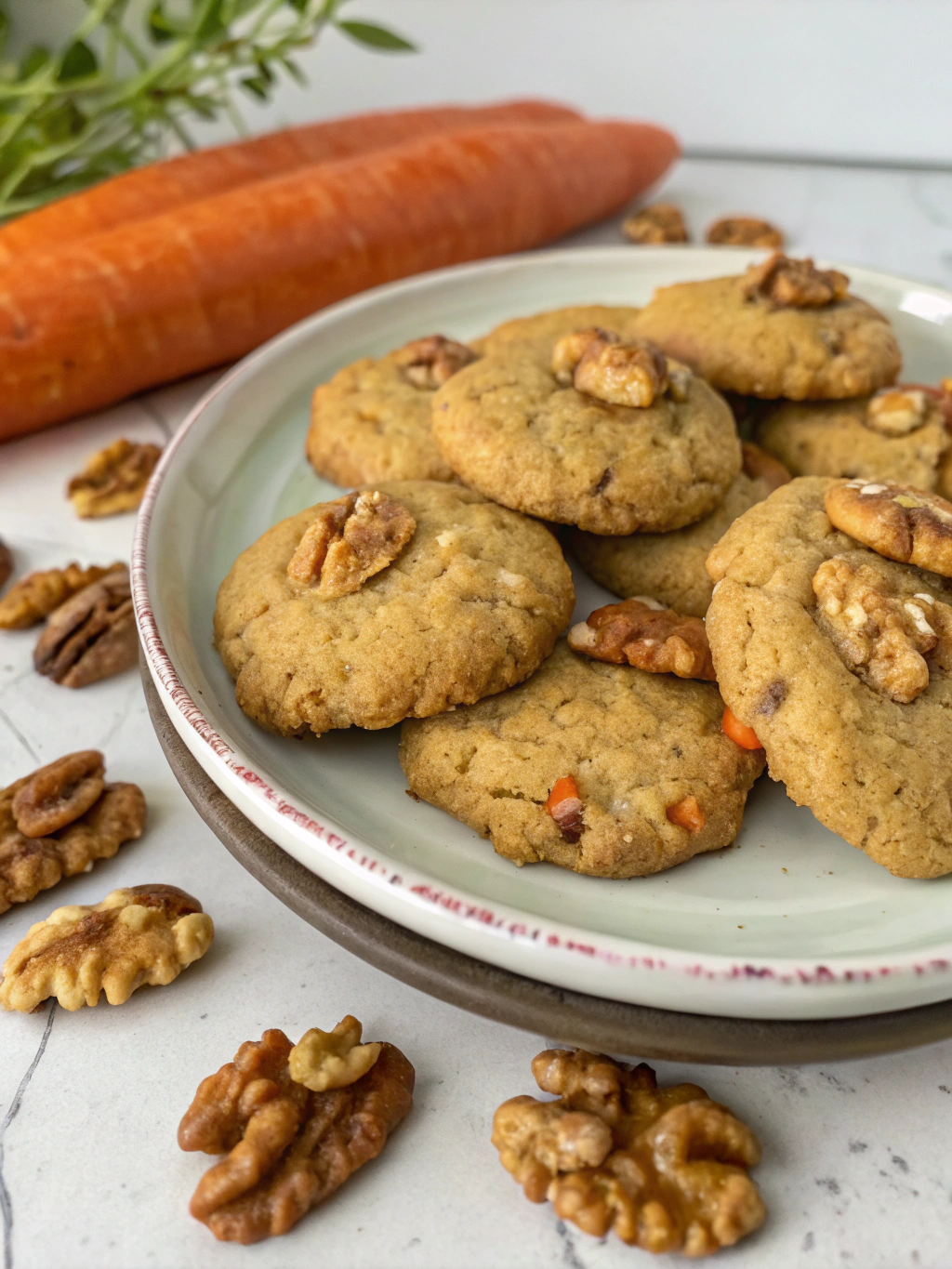 Galletitas de Zanahoria con Nueces