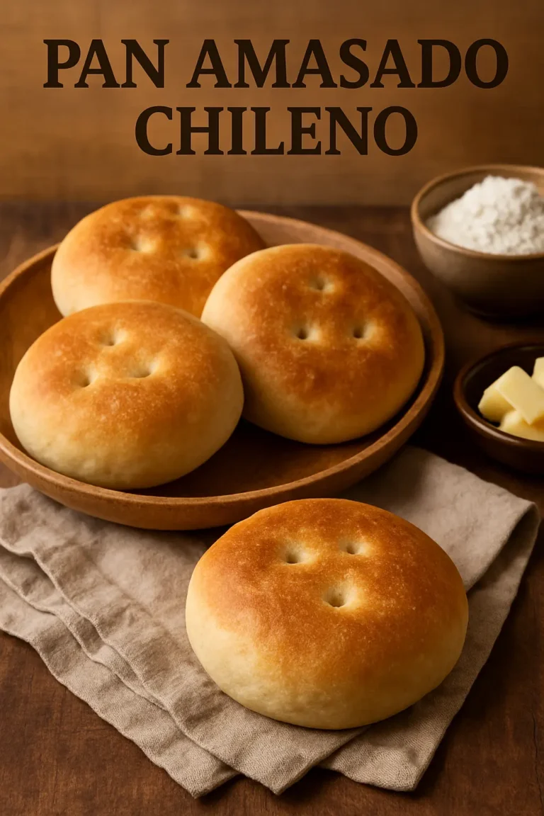 Pan Amasado Chileno: Receta Casera Fácil y Tradicional