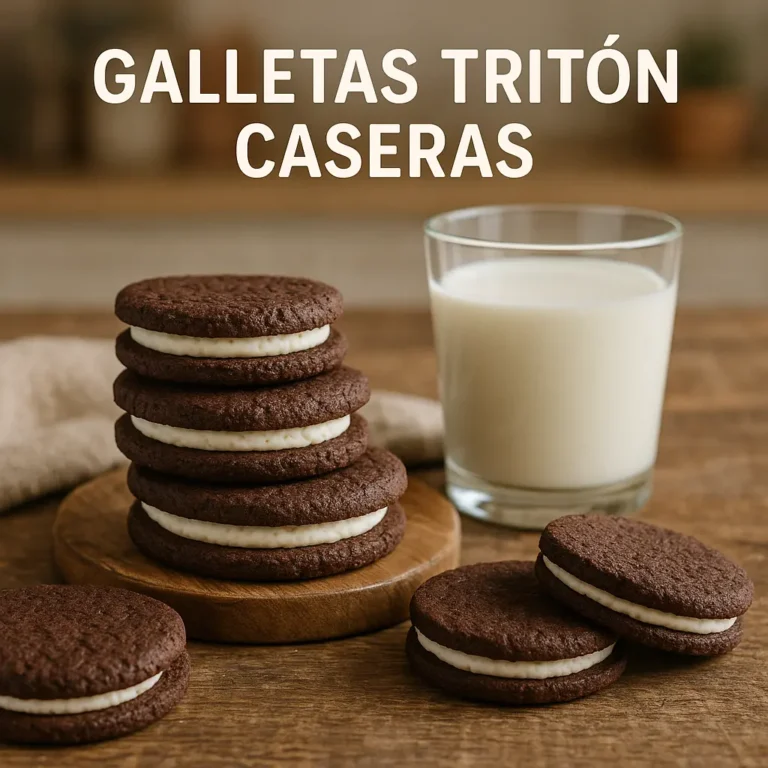 Galletas Tritón Receta: versión casera fácil y deliciosa
