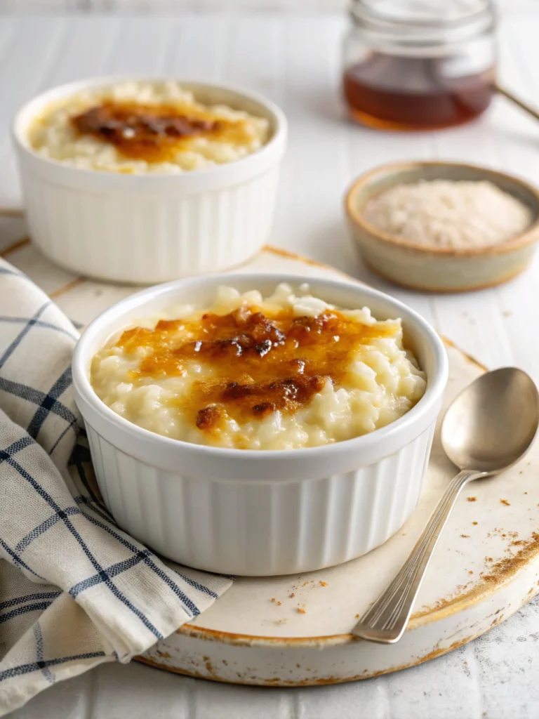 Arroz con leche condensada