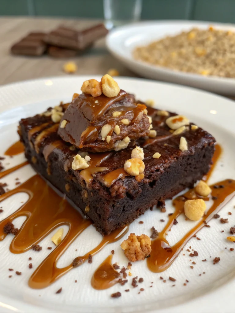 Brownie de Manjar y Chocolate