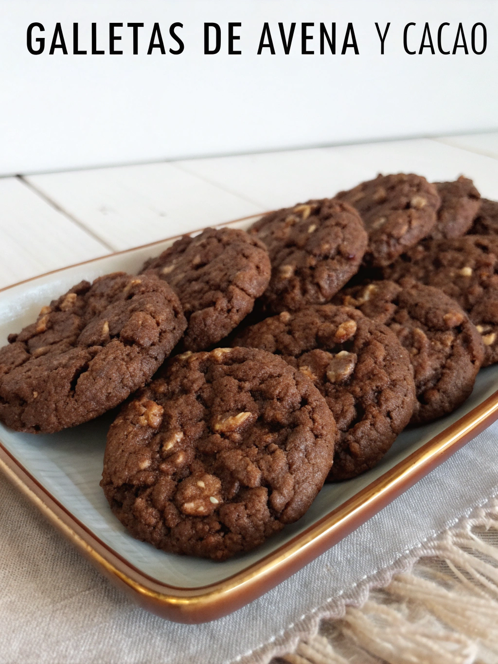 Galletas de avena y cacao