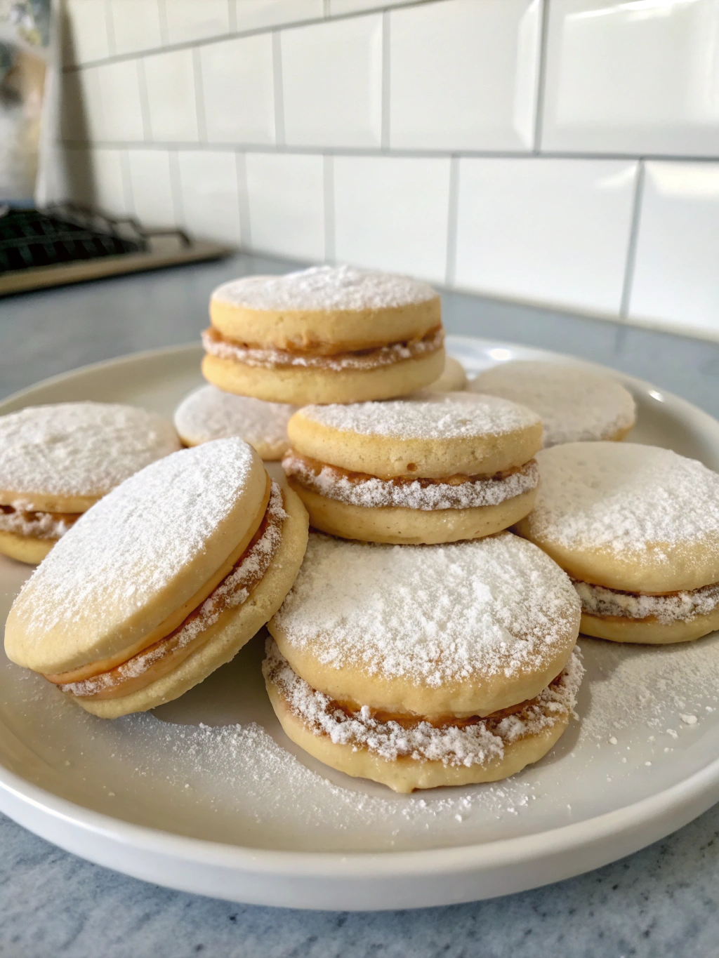 Alfajores Chilenos de Maicena