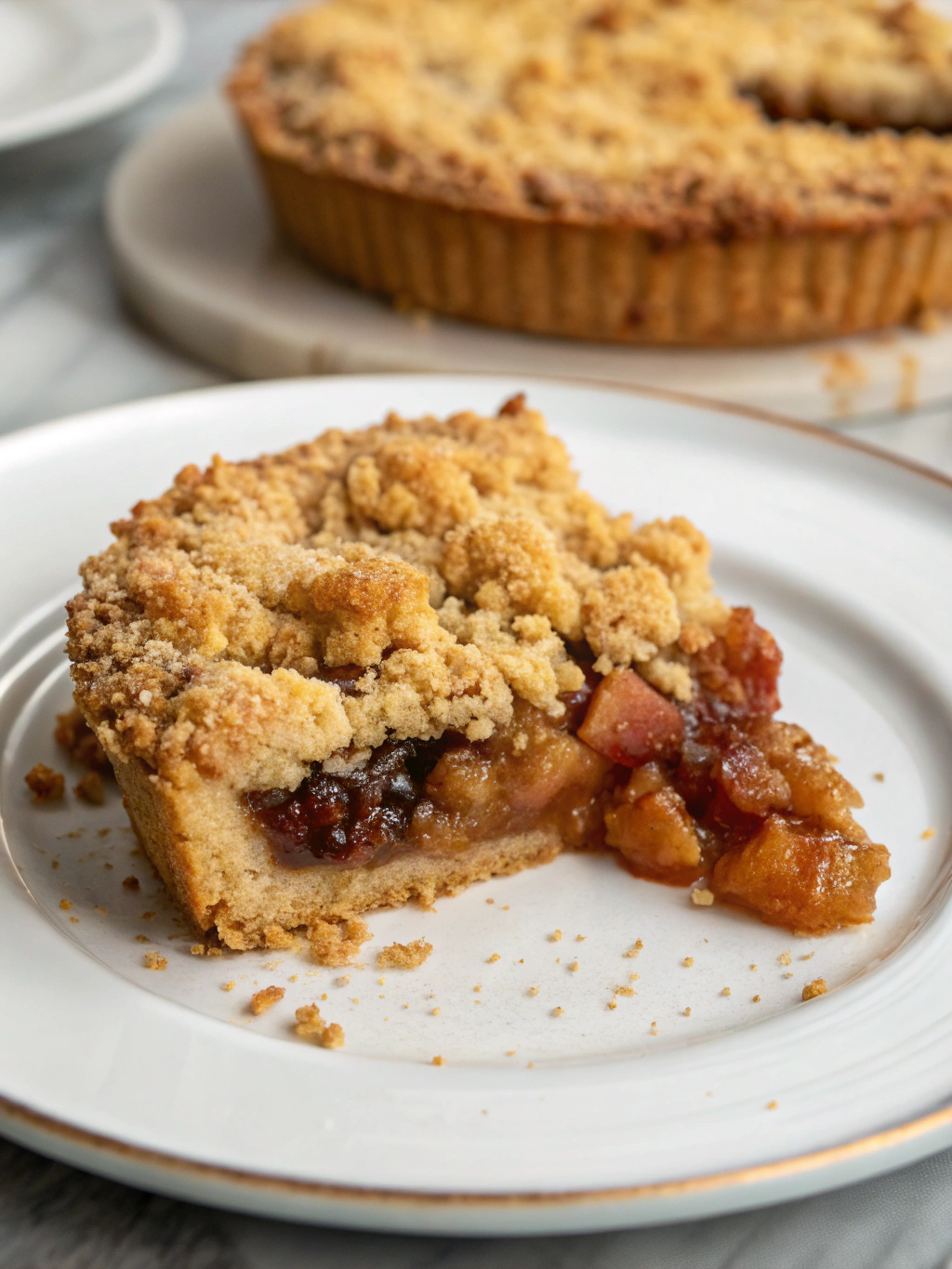 Crumble cookie especiada