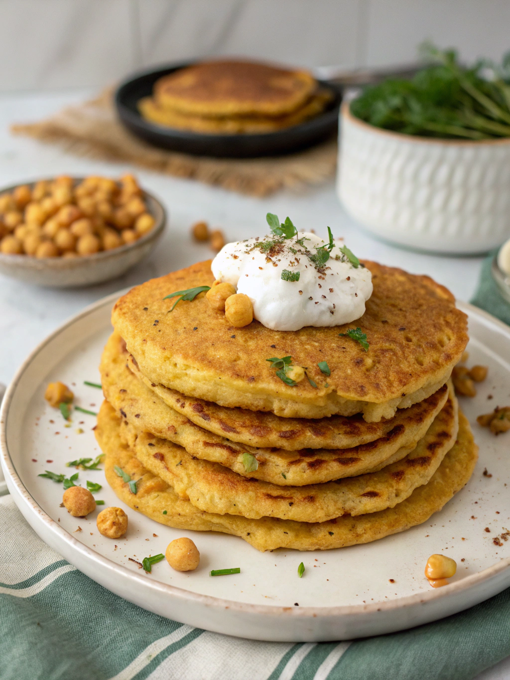 Panqueques de Garbanzos