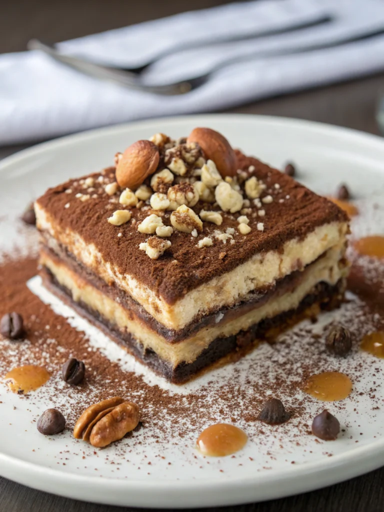 Tiramisú de Chocolate y Avellanas