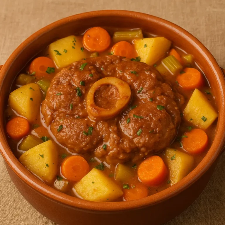 Cazuela de osobuco